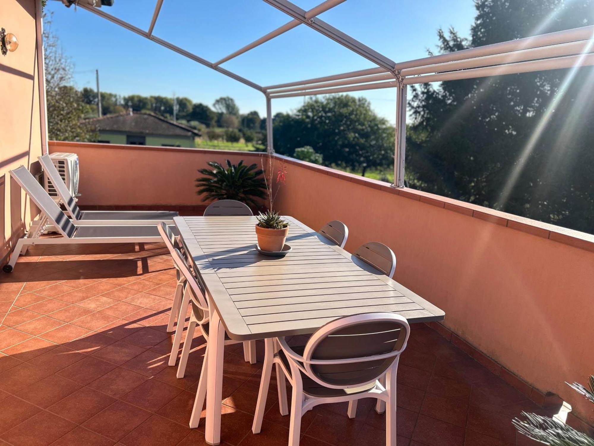 Апартаменты Albi'S House,Terrazza ,Wi-Fi, Parcheggio, Ac Лукка Экстерьер фото
